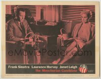 2j0351 MANCHURIAN CANDIDATE signed LC #7 '62 by Janet Leigh, who's sitting with Frank Sinatra!