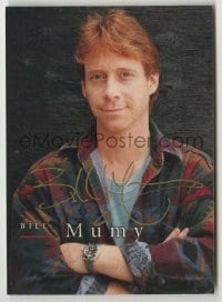 2j0821 BILL MUMY signed trading card '97 great cast profile portrait with a biography on the back!