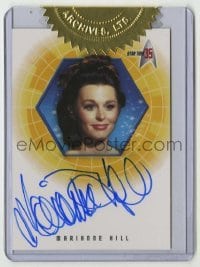 2j0905 MARIANNA HILL signed trading card '01 limited edition for Star Trek's 35th anniversary!