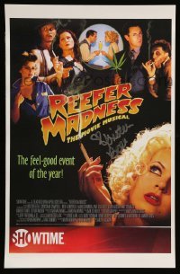 2j0720 KRISTEN BELL signed 11x17 REPRO poster '00s she was in the 2005 Reefer Madness movie musical!