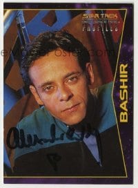2j0803 ALEXANDER SIDDIG signed trading card '97 he was Bashir in Star Trek: Deep Space Nine!