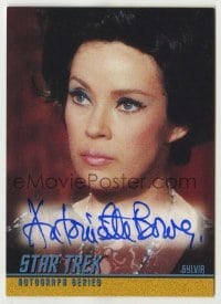 2j0810 ANTOINETTE BOWER signed trading card '98 from the limited edition Star Trek autograph set!