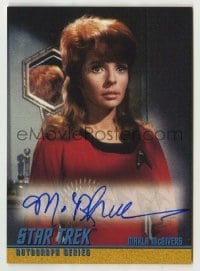 2j0901 MADLYN RHUE signed trading card '97 from the limited edition Star Trek autograph set!