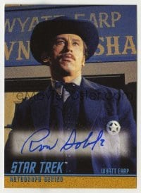2j0945 RON SOBLE signed trading card '99 from the limited edition Star Trek autograph set!