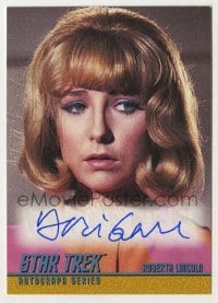2j0957 TERI GARR signed trading card '98 from the limited edition Star Trek autograph set!