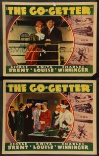 2k829 GO GETTER 2 LCs '37 Busby Berkeley, George Brent has what it takes to get Anita Louise!