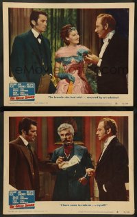 2k839 GREAT SINNER 2 LCs '49 Gregory Peck, sexy Ava Gardner & Melvyn Douglas!
