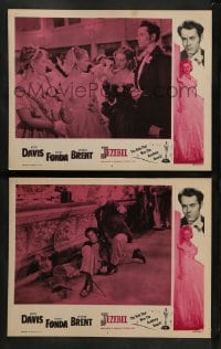2k859 JEZEBEL 2 LCs R56 Bette Davis, Henry Fonda, George Brent, directed by William Wyler!