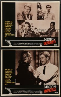 2k876 MISSION IMPOSSIBLE VS THE MOB 2 int'l Spanish language LCs '69 Peter Graves, Martin Landa!
