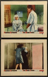 2k898 NUN'S STORY 2 LCs '59 religious missionary Audrey Hepburn, Fred Zinnemann!