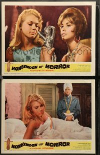 2k903 ORGY OF THE GOLDEN NUDES 2 LCs '64 thrilling, chilling & blood-curdling Honeymoon of Horror!