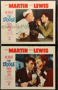 2k958 STOOGE 2 LCs '52 wacky images of Marion Marshall & Jerry Lewis!