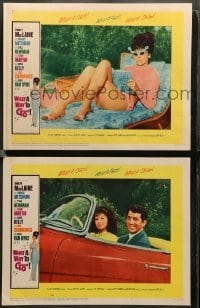 2k992 WHAT A WAY TO GO 2 LCs '64 Shirley MacLaine chilling out in sunglasses & w/ Dean Martin!