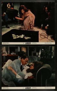 2k203 LADY IN CEMENT 8 color 11x14 stills '68 Sinatra with a .45 & Raquel Welch with a 37-22-35!