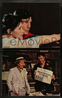 2k603 SUPERMAN 4 color 11x14 stills '78 Christopher Reeve, Kidder, Brando, York, Hackman, Beatty!