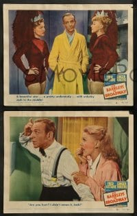 2k401 BARKLEYS OF BROADWAY 6 LCs '49 Fred Astaire & Ginger Rogers in New York City!