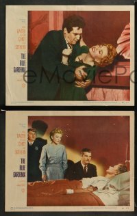 2k525 BLUE GARDENIA 4 LCs '53 Anne Baxter & Ann Sothern, Richard Conte, Fritz Lang!