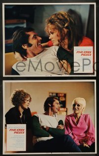 2k142 FIVE EASY PIECES 8 int'l LCs '70 Jack Nicholson, Black, Struthers, directed by Bob Rafelson!