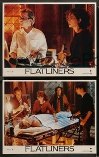 2k143 FLATLINERS 8 LCs '90 Kiefer Sutherland, Julia Roberts, Kevin Bacon, Baldwin, Oliver Platt
