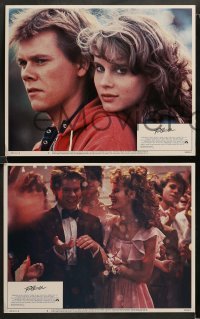 2k145 FOOTLOOSE 8 LCs '84 Lori Singer, Dianne Wiest, Kevin Bacon shows hicks how to dance!