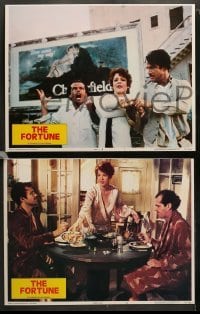 2k419 FORTUNE 6 LCs '75 desperate Jack Nicholson & Warren Beatty, Stockard Channing!
