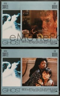 2k154 GHOST 8 LCs '90 classic romantic close up of dead Patrick Swayze & sexy Demi Moore!