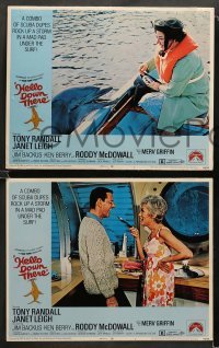 2k171 HELLO DOWN THERE 8 LCs '69 Tony Randall & Janet Leigh wacky ocean sci-fi rock & roll comedy!