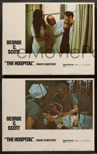 2k178 HOSPITAL 8 LCs '71 George C. Scott, Diana Rigg, Paddy Chayefsky!