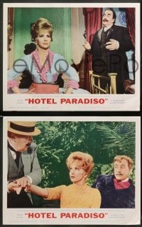 2k180 HOTEL PARADISO 8 LCs '66 Alec Guinness, Gina Lollobrigida, Robert Morley, English comedy!