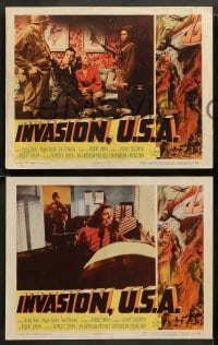 2k476 INVASION U.S.A. 5 LCs '52 New York topples, San Francisco in flames, Boulder Dam destroyed!
