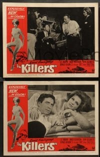 2k479 KILLERS 5 LCs '64 close up of John Cassavetes & sexy Angie Dickinson!