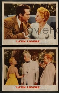 2k371 LATIN LOVERS 7 LCs '53 sexiest Lana Turner, Ricardo Montalban, John Lund, Mervyn LeRoy!