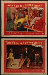 2k567 LOOK FOR THE SILVER LINING 4 LCs '49 June Haver & Ray Bolger dancing, Gordon MacRae!