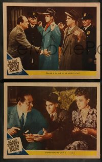2k375 MAIN STREET AFTER DARK 7 LCs '45 Edward Arnold, Hume Cronyn, true story of girl gangsters!