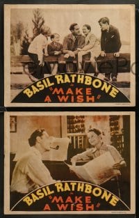 2k483 MAKE A WISH 5 LCs R40s Bobby Breen, Basil Rathbone & Marion Claire!