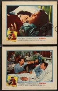2k685 MEN 3 LCs '50 Jack Webb and sexiest Teresa Wright, directed by Fred Zinnemann!