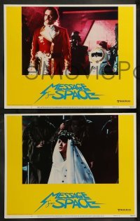 2k227 MESSAGE FROM SPACE 8 LCs '78 directed by Kinji Fukasaku, Sonny Chiba, Vic Morrow!