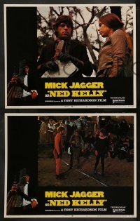 2k235 NED KELLY 8 LCs '70 Mick Jagger as legendary Australian bandit, Tony Richardson!