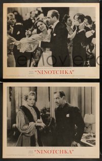 2k491 NINOTCHKA 5 LCs R62 Greta Garbo with Melvyn Douglas, directed by Ernst Lubitsch!
