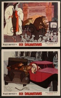 2k699 ONE HUNDRED & ONE DALMATIANS 3 LCs R69 most classic Walt Disney canine family cartoon!