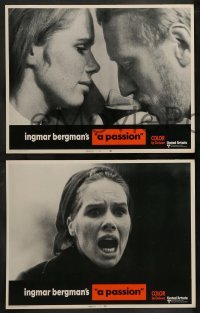 2k247 PASSION 8 int'l LCs '70 Ingmar Bergman's En Passion, Max von Sydow, Liv Ullmann!