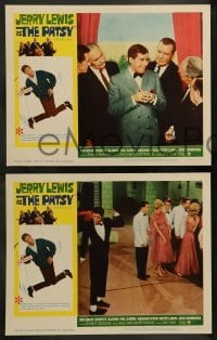 2k248 PATSY 8 LCs '64 wacky images of star & director Jerry Lewis, Ina Balin, slapstick!