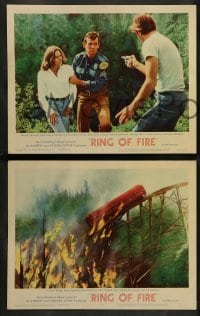 2k382 RING OF FIRE 7 LCs '61 it closes on David Janssen & Joyce Taylor minute by minute!