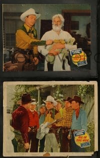 2k709 ROLL ON TEXAS MOON 3 LCs '46 Roy Rogers, Dale Evans, Gabby Hayes & great sheep!