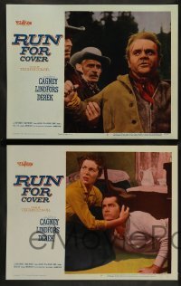 2k444 RUN FOR COVER 6 LCs '55 James Cagney, John Derek, directed by Nicholas Ray!