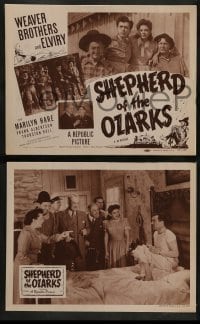 2k596 SHEPHERD OF THE OZARKS 4 LCs R51 great images of The Weaver Brothers & Elviry!