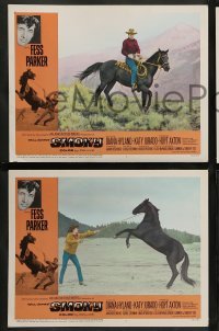 2k716 SMOKY 3 LCs '66 Diana Hyland, Fess Parker tames wild outlaw mustang!