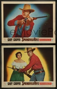 2k500 SPRINGFIELD RIFLE 5 LCs '52 cool western cowboy Gary Cooper & pretty Phyllis Thaxter!
