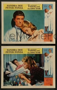 2k292 TAMMY & THE DOCTOR 8 LCs '63 Sandra Dee turns a hospital upside down & loves Peter Fonda!