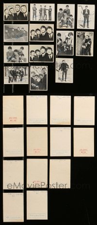 2m026 LOT OF 13 BEATLES TRADING CARDS '64 John Lennon, Paul McCartney, George Harrison & Ringo!